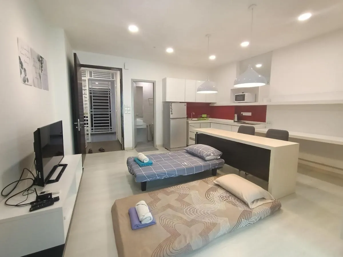 شقة Deluxe Suites 5, 2-4 Pax , Netflix, Georgetown Jelutong ماليزيا